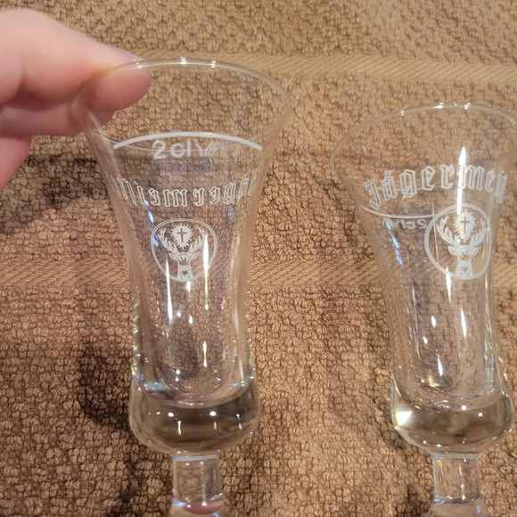 Set of 4 Jagermeister glassCordial Shot glasses - Picture 3 of 8